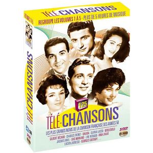 Télé - Chansons - Coffret 5 DVD - Publicité