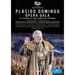 Plácido Domingo Opera Gala 50 ans aux Arenes de Verone DVD - Publicité