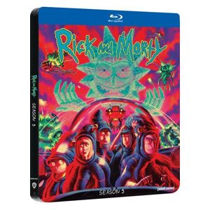 Rick et Morty Saison 5 Steelbook Blu-ray - Publicité