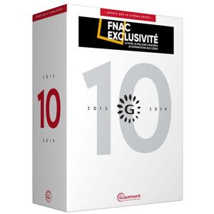 Coffret Collection Gaumont depuis que le cinéma existe Volume 10 2015-2019 Edition Limitée Numérotée Exclusivité Fnac DVD - Publicité