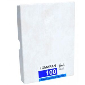 FOMA Fomapan 100 Plan Film 5.1x7.08 Inch 50 Films