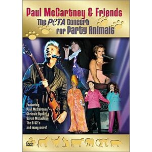paul mccartney & friends - the peta concert for party animals [import usa zone 1] b-52s image entertainment