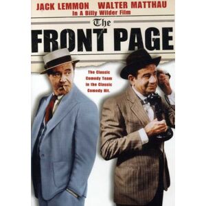 front page [import usa zone 1] jack lemmon universal studios - Publicité