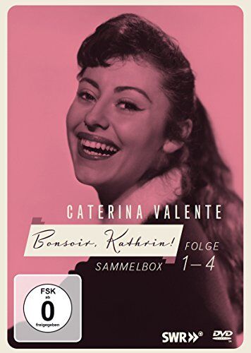 Divers Caterina Valente - Bonsoir, Kathrin! Folge 1-4 Sammelbox (4dvds)