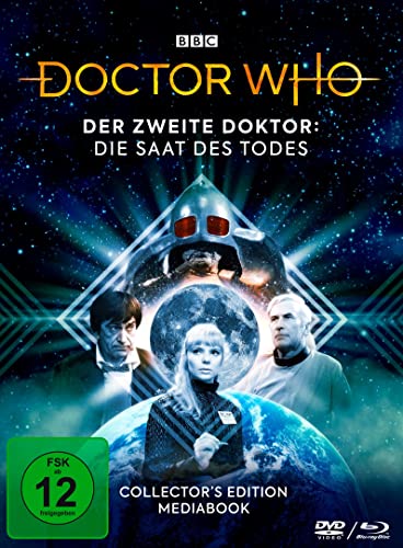 Michael Ferguson Doctor Who: Der Zweite Doktor - Die Saat Des Todes (Mediabook Edition, Dvd & Blu-Ray Combo) (+ Bonus-Dvd) Ltd.