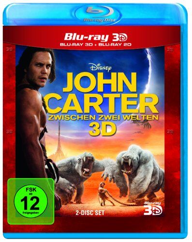 Andrew Stanton John Carter - Zwischen 2 Welten (+ Blu-Ray 2d) [Blu-Ray 3d]