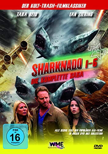 Ferrante, Anthony C. Sharknado 1-6: Die Komplette Film Saga - Alle Sechs Teile Der Populären Hai-Filme In Dieser Box Collection