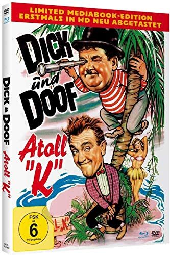Léo Joannon Dick Und Doof`S Atoll K - Limited Mediabook-Edition (Blu-Ray+dvd Plus Booklet/hd Neu Abgetastet)
