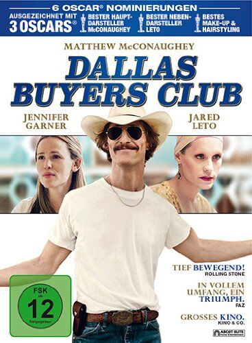 Jean-Marc Vallee Dallas Buyers Club Mediabook (Exklusiv Bei Amazon.De) [Blu-Ray]