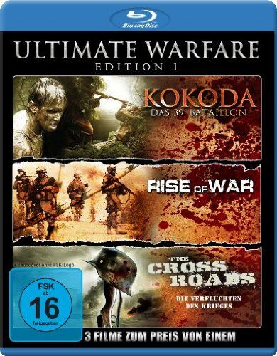 Alister Grierson Ultimate Warfare - Edition 1 (Kokoda - Das 39. Bataillon / Rise Of War / The Cross Roads - Die Verfluchten Des Krieges) [Blu-Ray] [Collector'S Edition]