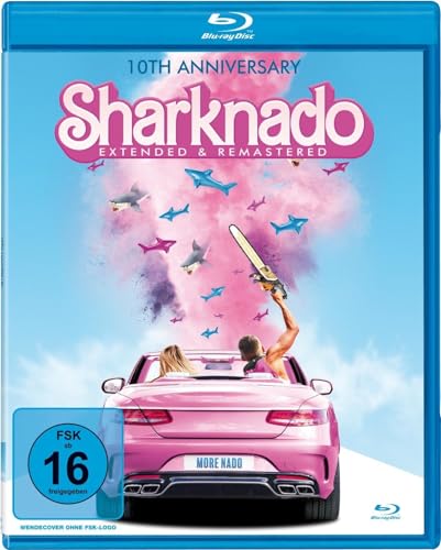 Ferrante, Anthony C. Sharknado - More Sharks More Nado Special Extended-Edition (Neues Master, Mit Wendecover Im Kinoposter-Look, Limitiert Auf 999 Stück) [Blu-Ray]