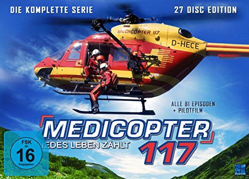 Thomas Nikel Medicopter 117 - Jedes Leben Zählt - Limitierte Gesamtedition (Alle 81 Épisoden + Pilotfilm) [27 Dvds]