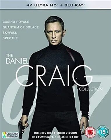 Refurbished: 007 - James Bond: The Daniel Craig Collection (4K UHD+BD) 8 Disc