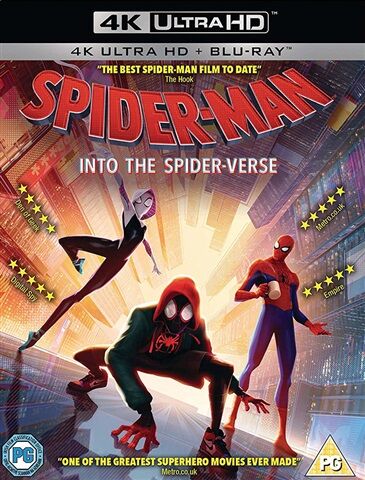 Refurbished: Spider-Man: Into The Spider-Verse (PG) 2018 4K UHD + BR