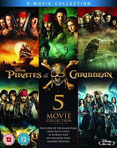 Refurbished: Pirates Of The Caribbean 1-5 (12) 5 Disc