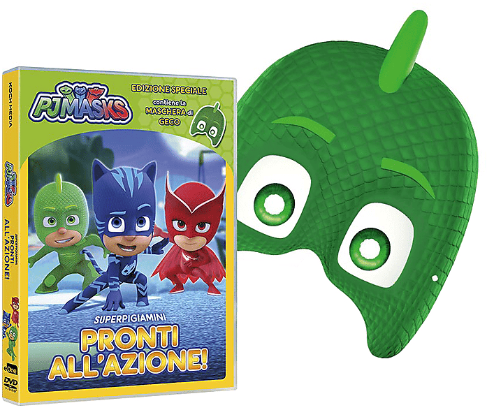 KOCH MEDIA Pj Mask - Super Pigiamini Pronti all'azione! (Geco Edition) DVD