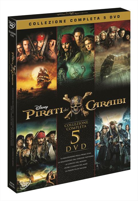 Disney Pirati Dei Caraibi (i) La Saga Completa (5 Dvd)