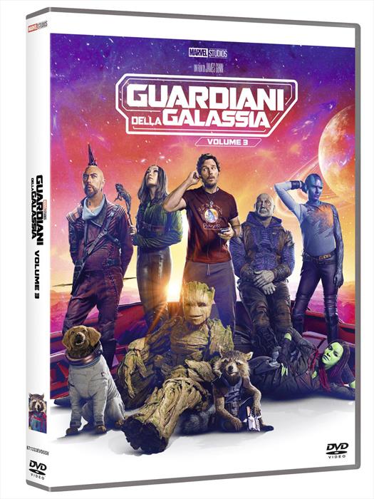 MARVEL Guardiani Della Galassia Vol. 3 (dvd+card Lentic