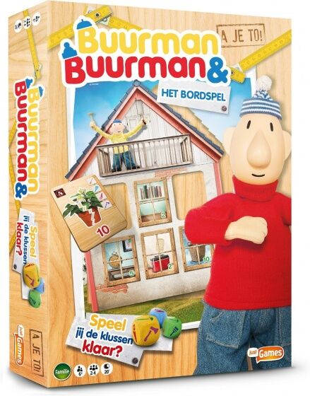 Just Games dobbelspel Buurman en Buurman - Bruin