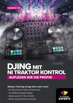 DVD Lernkurs DJing mit NI Traktor Kontrol