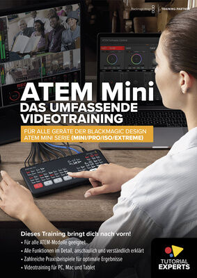 DVD Lernkurs ATEM Mini Serie-Videotraining