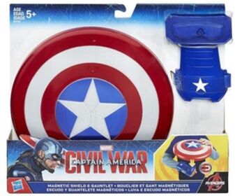 Hasbro Conjunto de Figuras de Ação Escudo e Luva do Capitão América