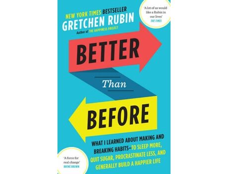 Livro Better Than Before de Gretchen Rubin (Inglês)