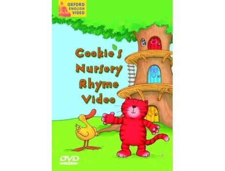 Livro Cookie's Nursery Rhyme Video: DVD