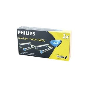 Philips PFA-324 svart färgband 2-pack (original)