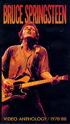 Bruce Springsteen Video Anthology 1978-88 1989 UK video 49010-2