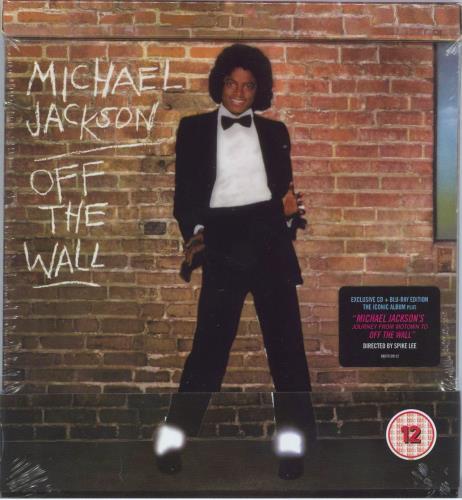 Michael Jackson Off The Wall - Blu-Ray 2016 Edition + Chalk - Sealed 2016 UK 2-disc CD/DVD set 88875139112