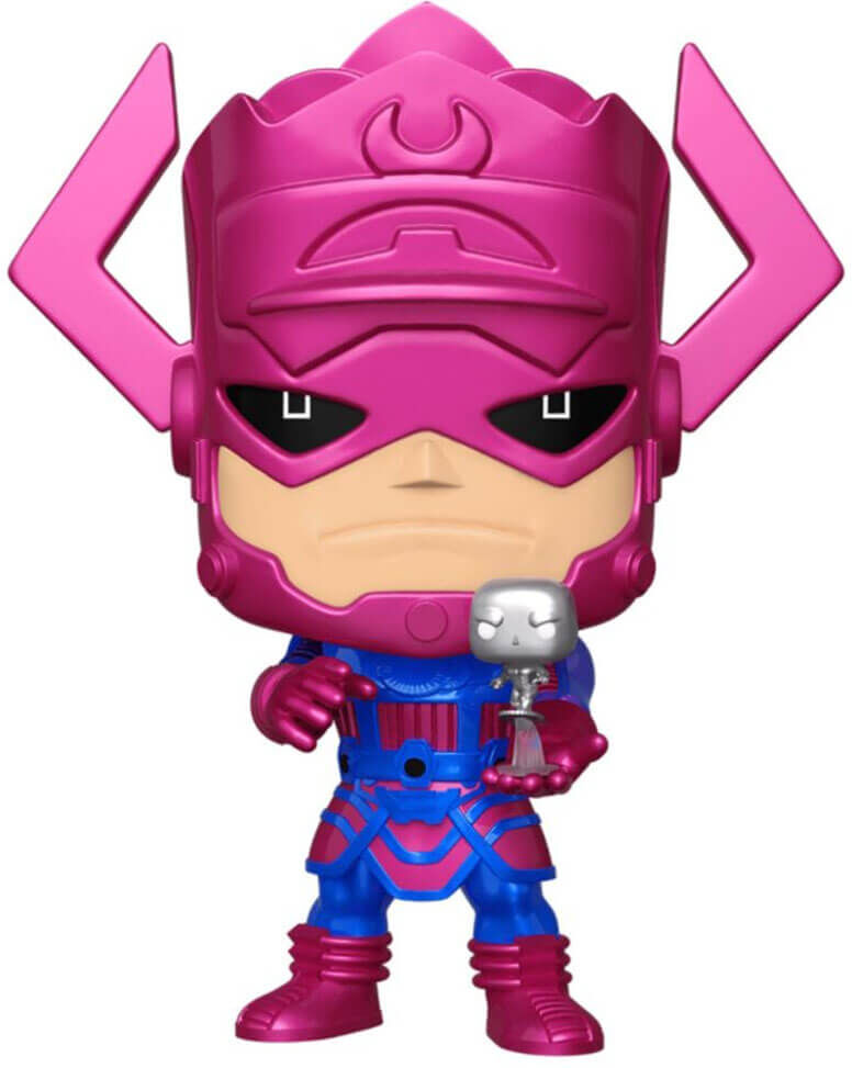 Funko Pop Galactus with Silver Surfer Metallic US 10" Pop! Vinyl