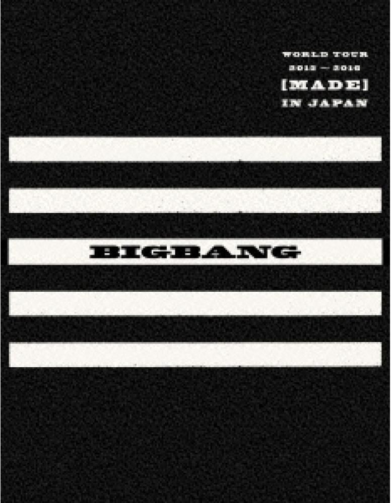 Tower Records JP BIGBANG WORLD TOUR 2015 2016  MADE  in JAPAN  3DVD+2CD+PHOTO BOOK   First Press Limited Edition