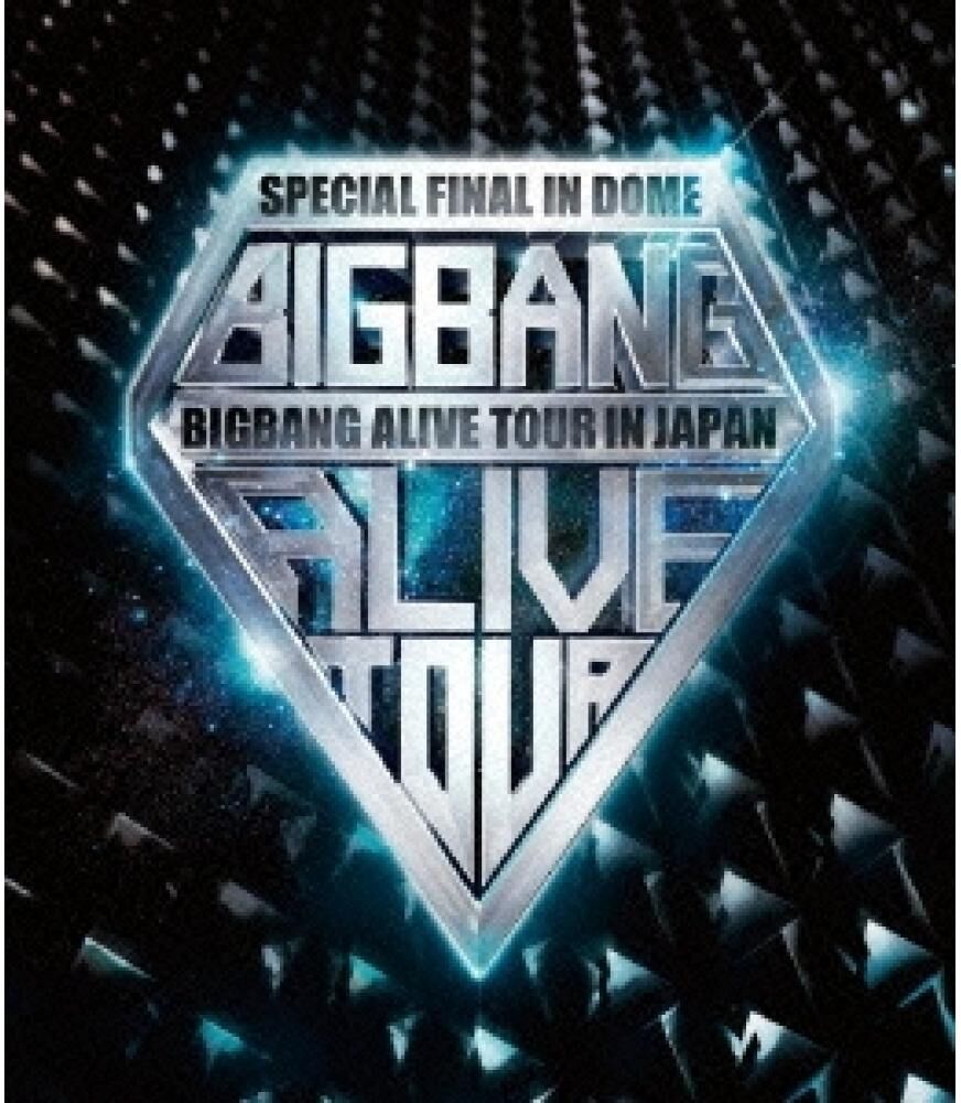 Tower Records JP BIGBANG ALIVE TOUR 2012 IN JAPAN SPECIAL FINAL IN DOME DELUXE EDITION [2Blu ray Disc+2CD+Booklet]  First Press Limited Edition