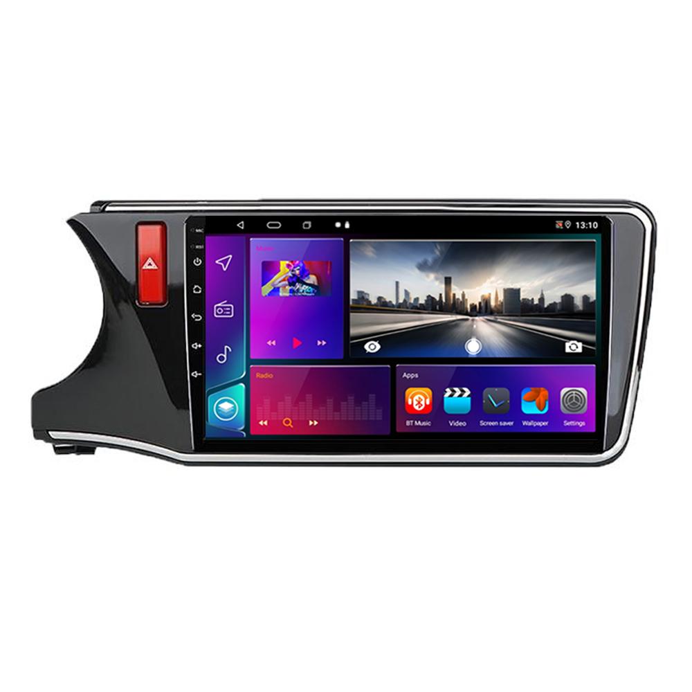 Icreative For Honda City 2014 2015 2016 2017 2018 Car Radio Multimedia Blu-ray QLED Navigator Auto GPS No 2 Din DVD