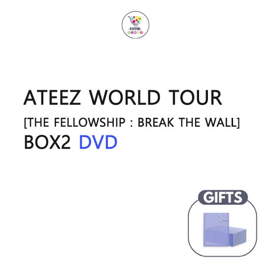 ATEEZ WORLD TOUR [THE FELLOWSHIP : BREAK THE WALL] BOX2 DVD