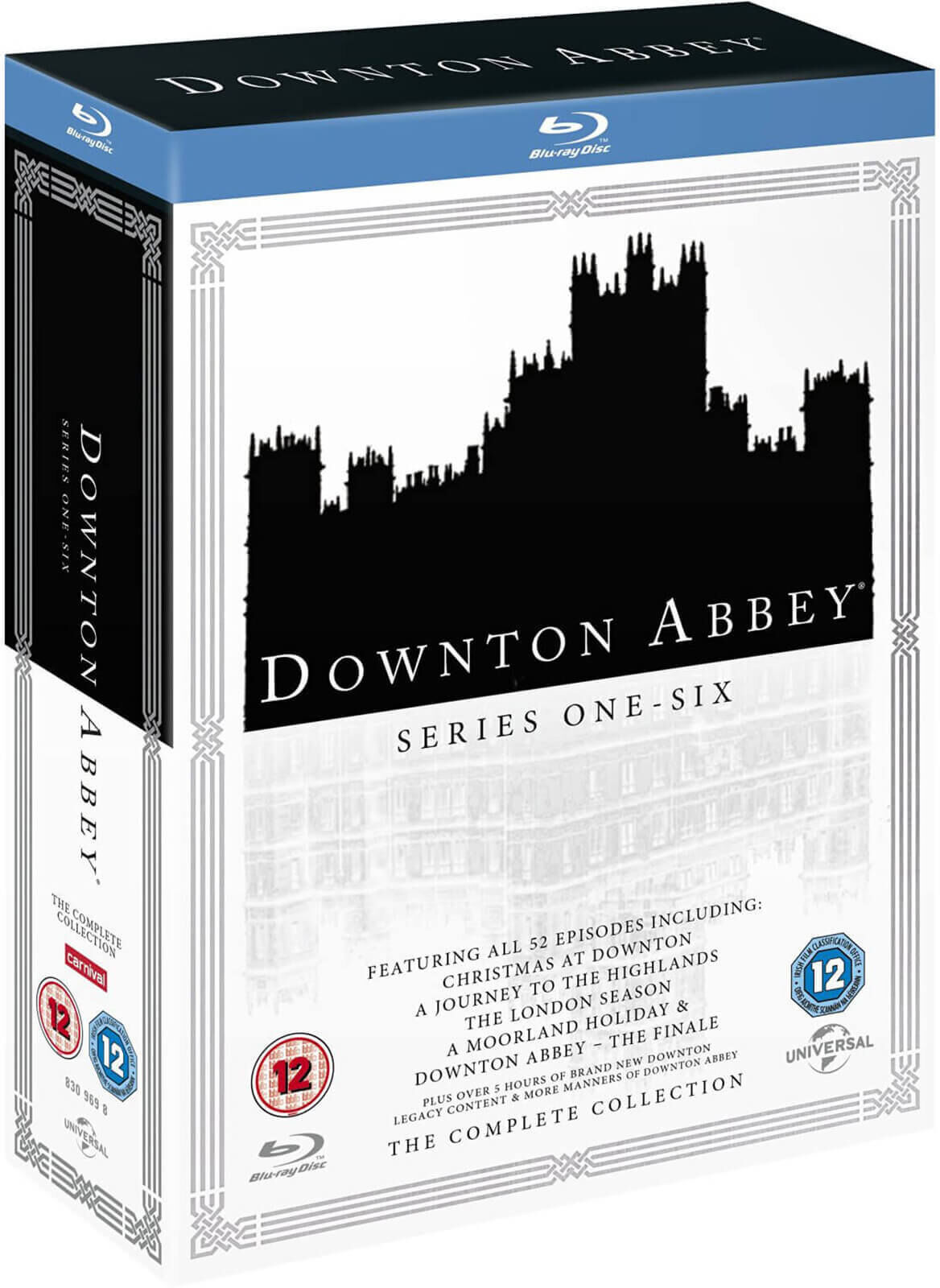 Downton Abbey - Series 1-6 with Christmas Specials