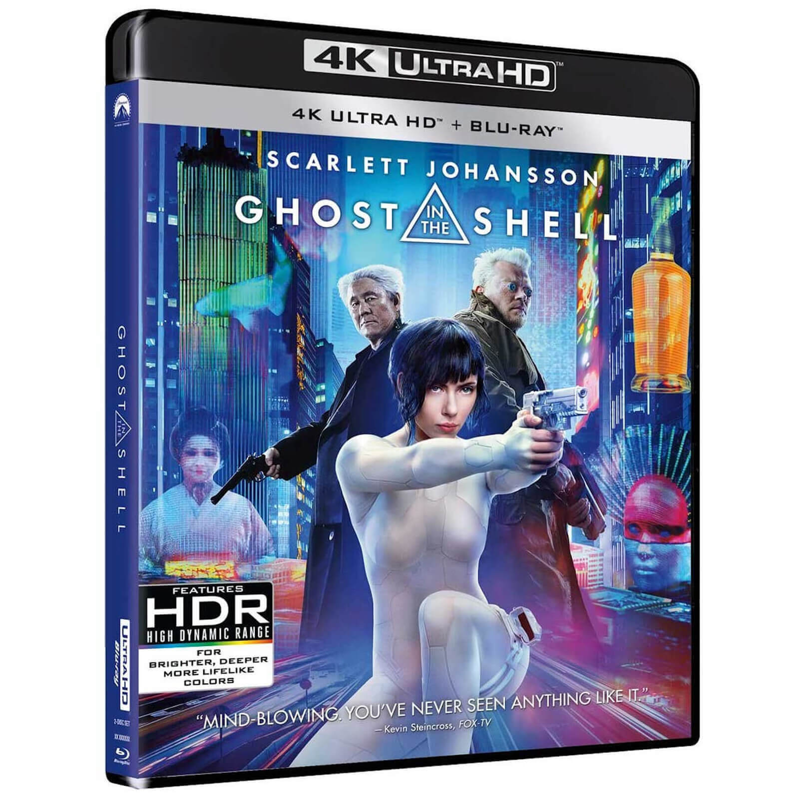 Ghost In The Shell - 4K Ultra HD (Includes Digital Download)