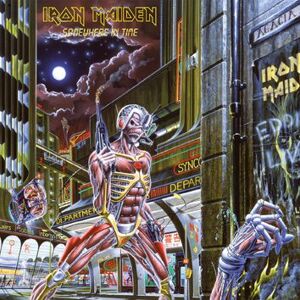Iron Maiden LP - Somewhere In Time - schwarz