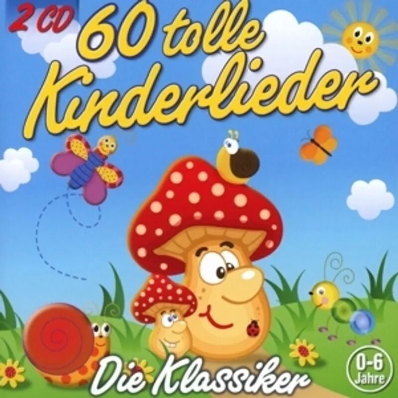 U16 60 tolle Kinderlieder (2 CDs)