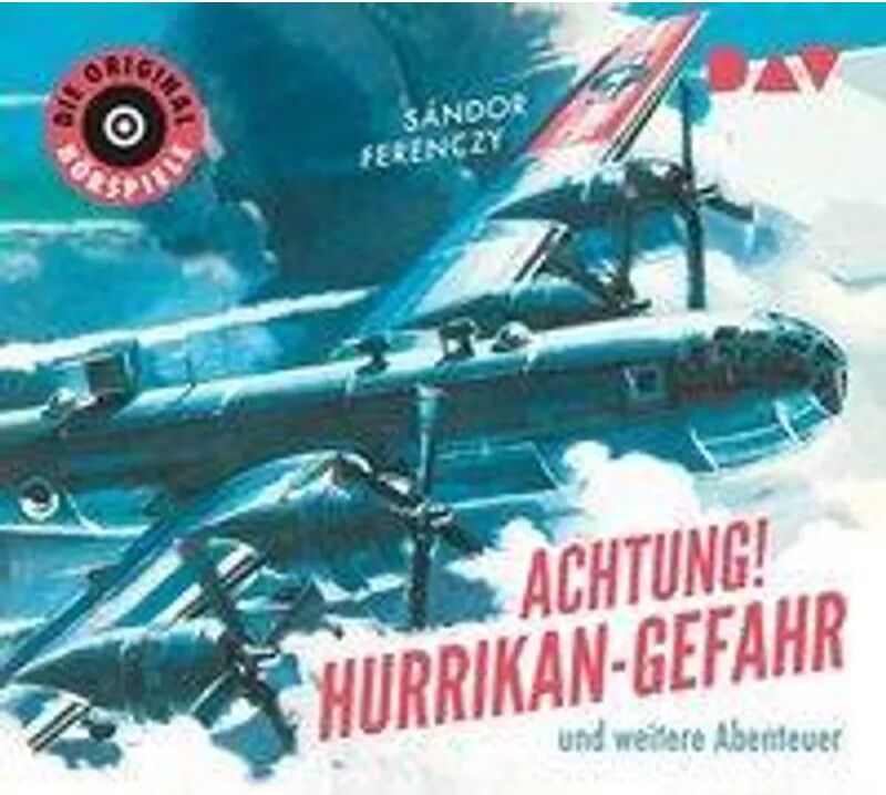 Der Audio Verlag, DAV Achtung! Hurrikan-Gefahr und weitere Abenteuer, 1 Audio-CD