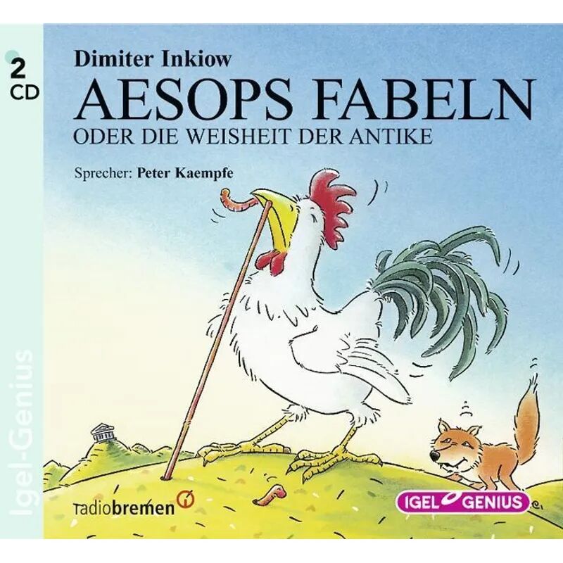 Igel Records Aesops Fabeln oder Die Weisheit der Antike, 2 Audio-CD