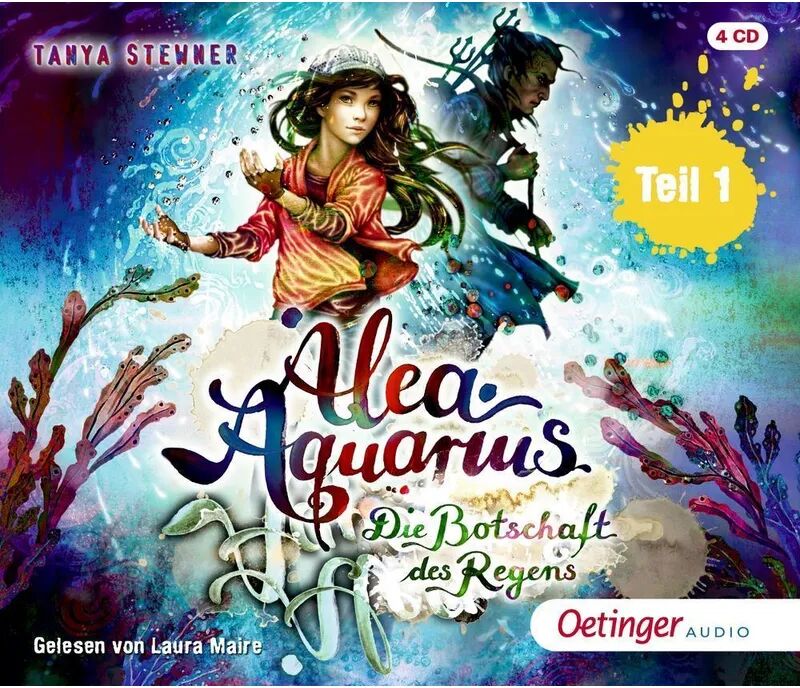 Oetinger Media Gmbh Alea Aquarius 5. Die Botschaft des Regens, 4 Audio-CDs