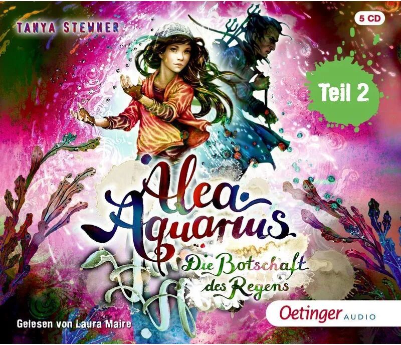 Oetinger Media Alea Aquarius 5. Die Botschaft des Regens, 5 Audio-CDs