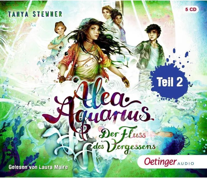 Oetinger Media Alea Aquarius 6. Der Fluss des Vergessens, 7 Audio-CD