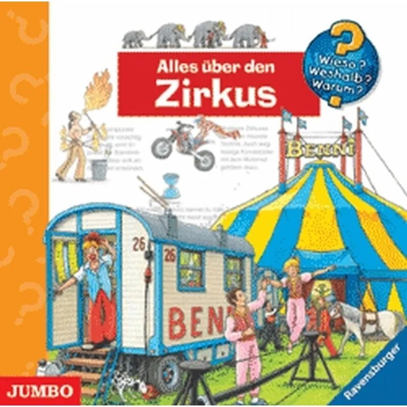 Jumbo Neue Medien Alles über den Zirkus, 1 Audio-CD