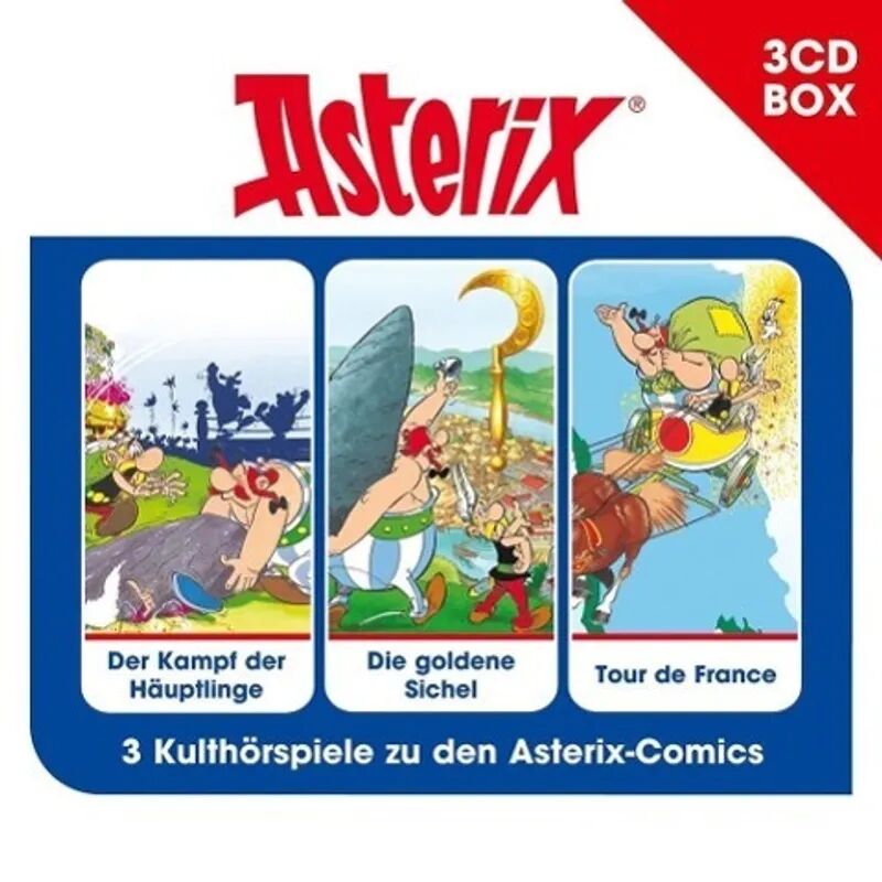 KARUSSELL Asterix, Hörspielbox, 3 Audio-CDs