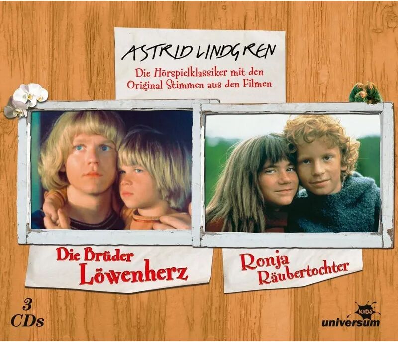 LEONINE Distribution Astrid Lindgren Hörspielbox 1, 3 Audio-CDs