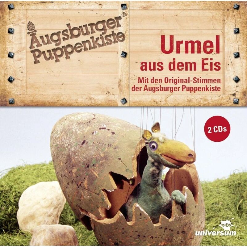 LEONINE Distribution Augsburger Puppenkiste: Urmel aus dem Eis - Hörspiel, 2 Audio-CD