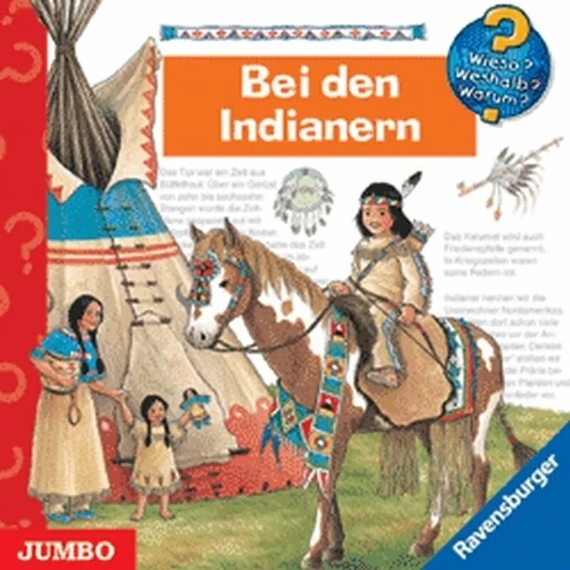 Jumbo Neue Medien Bei den Indianern, 1 Audio-CD